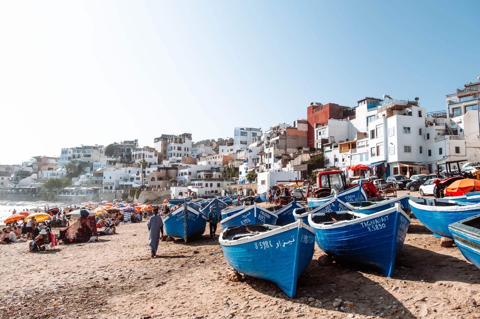 Taghazout über dem Atlantik